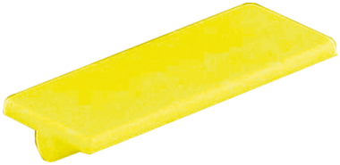 Bezeichnungsschild (gelb) 