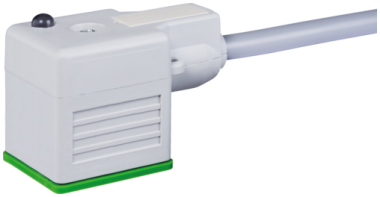 Connecteur pour électrovannes MSUD, forme A / 18 mm, noir, 24 V AC/DC  7014-18021-2161000