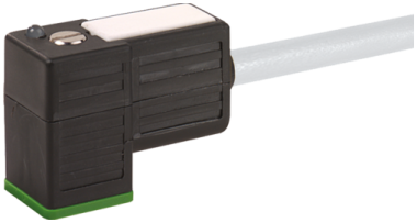 Connecteur pour électrovanne forme  C 8 mm, 110 VAC avec LED et  7000-80041-2360300