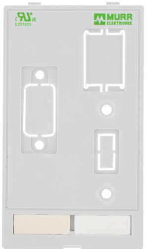 MSDD modulaire plaque pour montage USB,RJ45,SUB-D9 