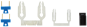 MICO kit de pontets de liaison (1 ensemble de 10 pièces) 