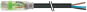 Cordon M8 femelle droit avec LED sortie fils